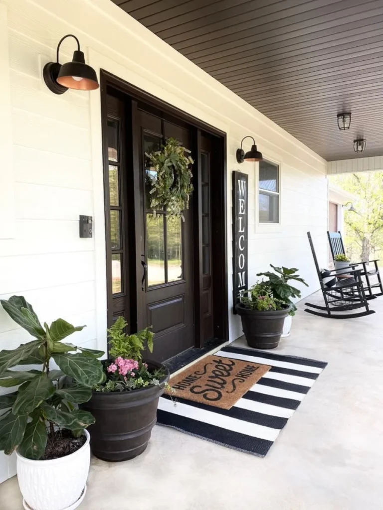 Removable Vinyl Brick Pattern Accent Decals
