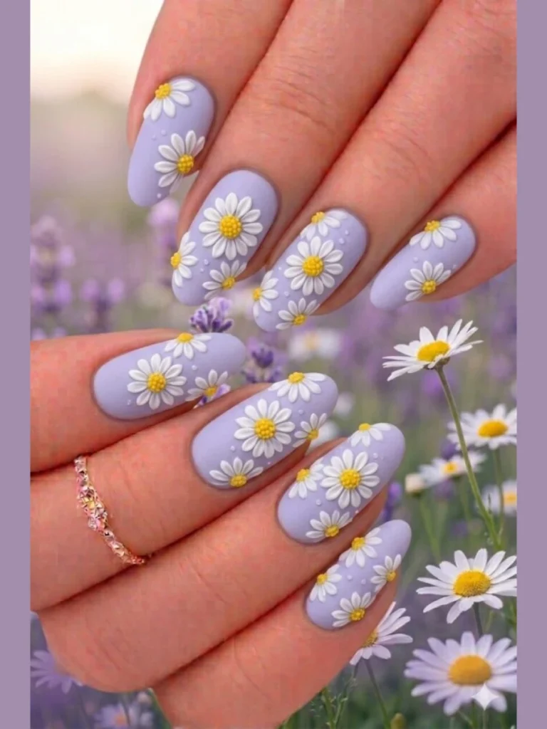 Retro Seventies Dopamine Daisy Rows