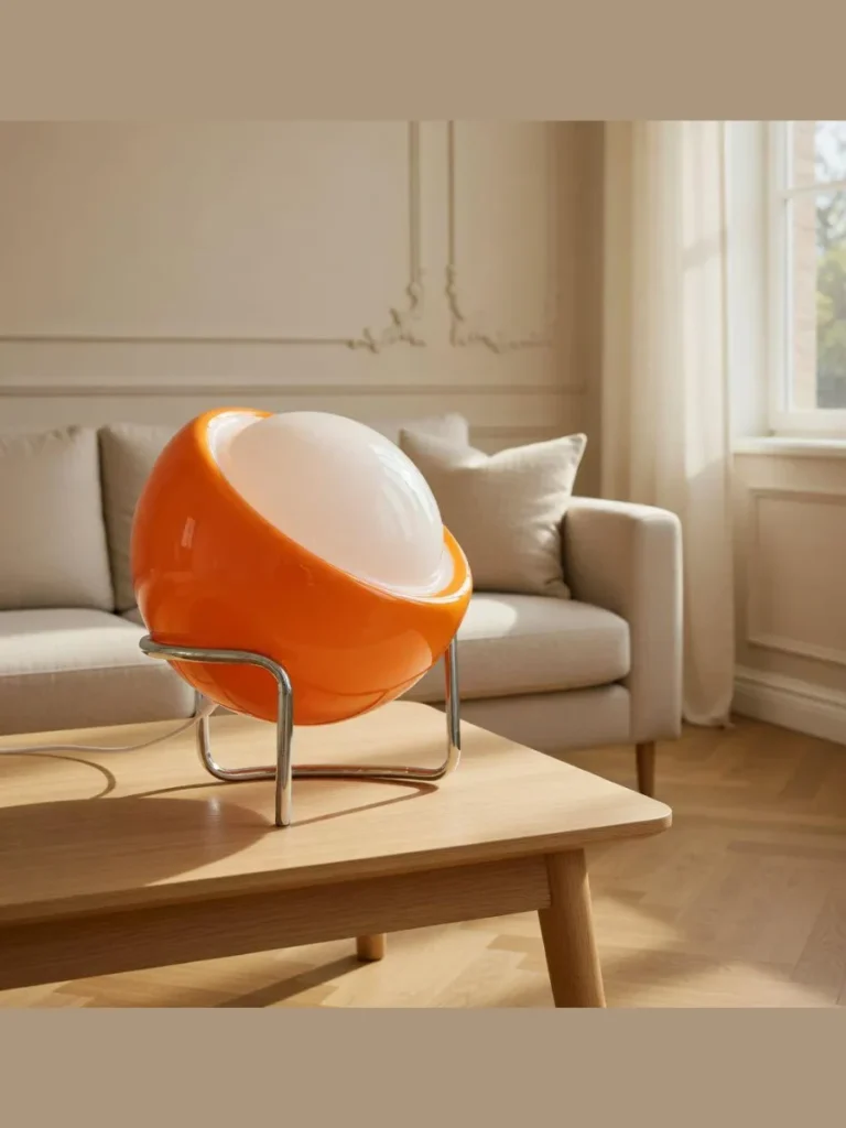 Retro Space Age Globes with Internal Iridescent Shards