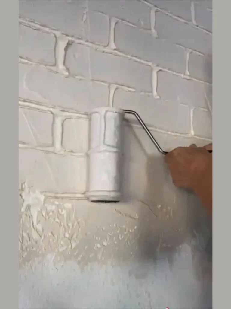 Reusable Embossed Brick Wall Paint Rollers