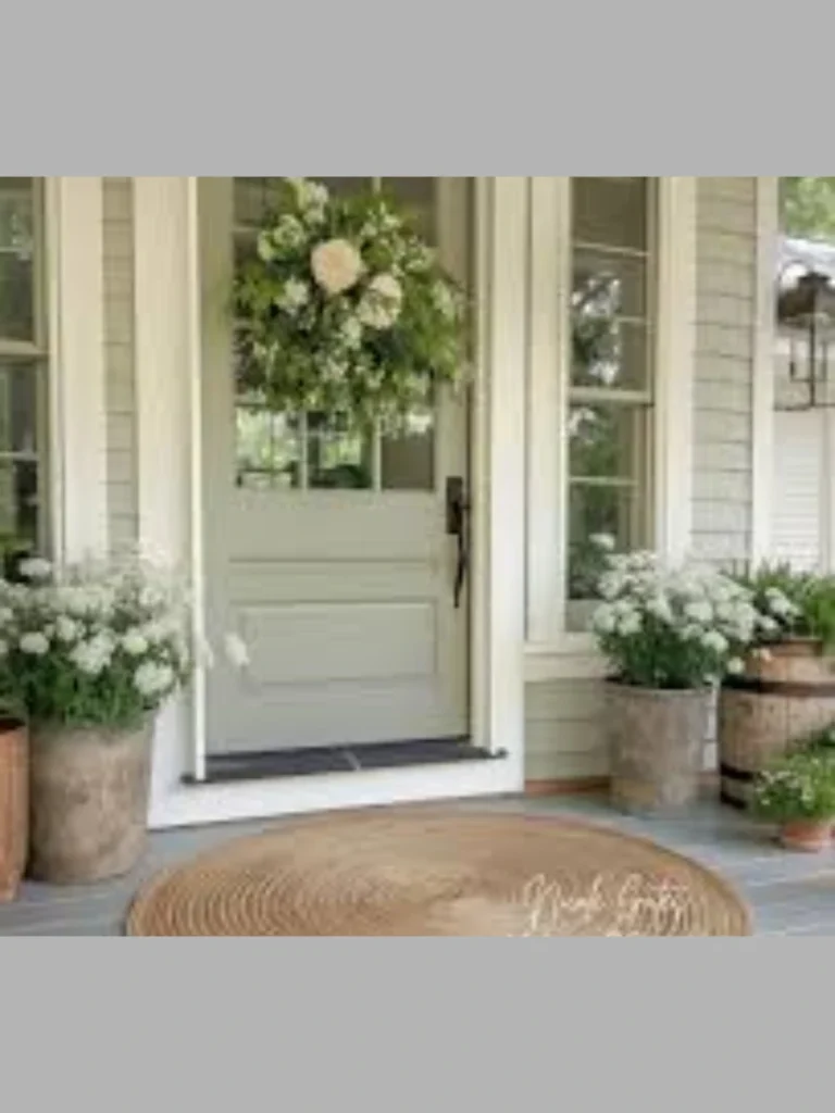 Round Scalloped Jute Area Rugs