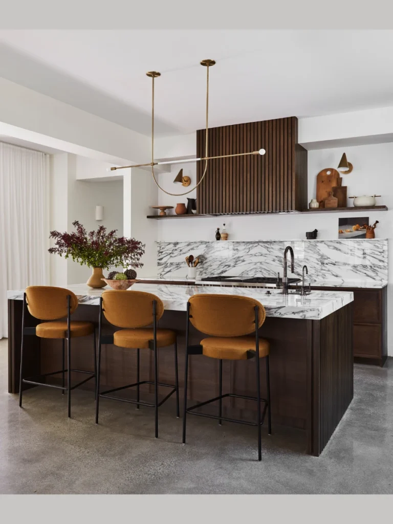 Seamless Full-Slab Countertop Backsplash Extensions