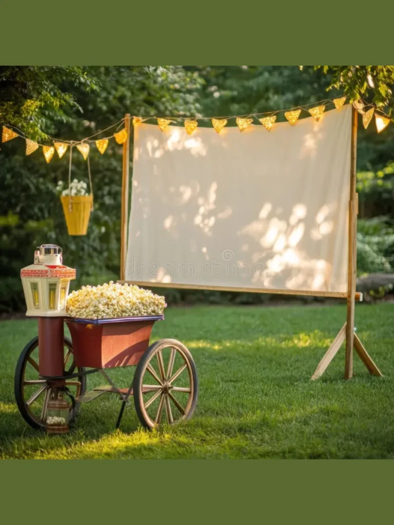 Set Up a Mobile Bar Cart as a Dedicated Popcorn Station