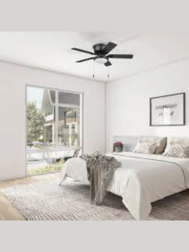 Silent Matte Black Aerodynamic Ceiling Fans