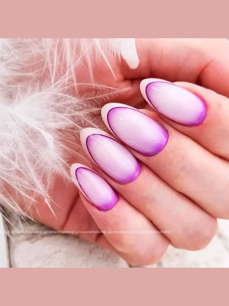 Soft Lavender Single Hair Chevron V Cuts