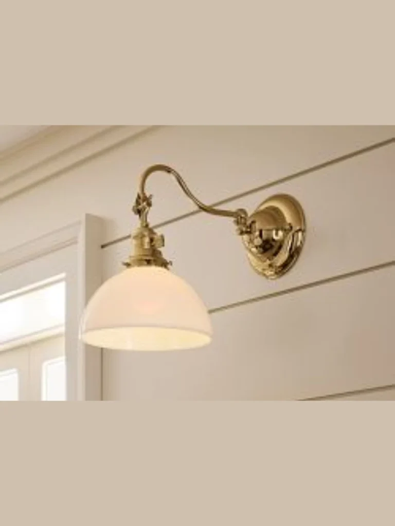 Solid Brass Adjusting Swing Arm Sconces