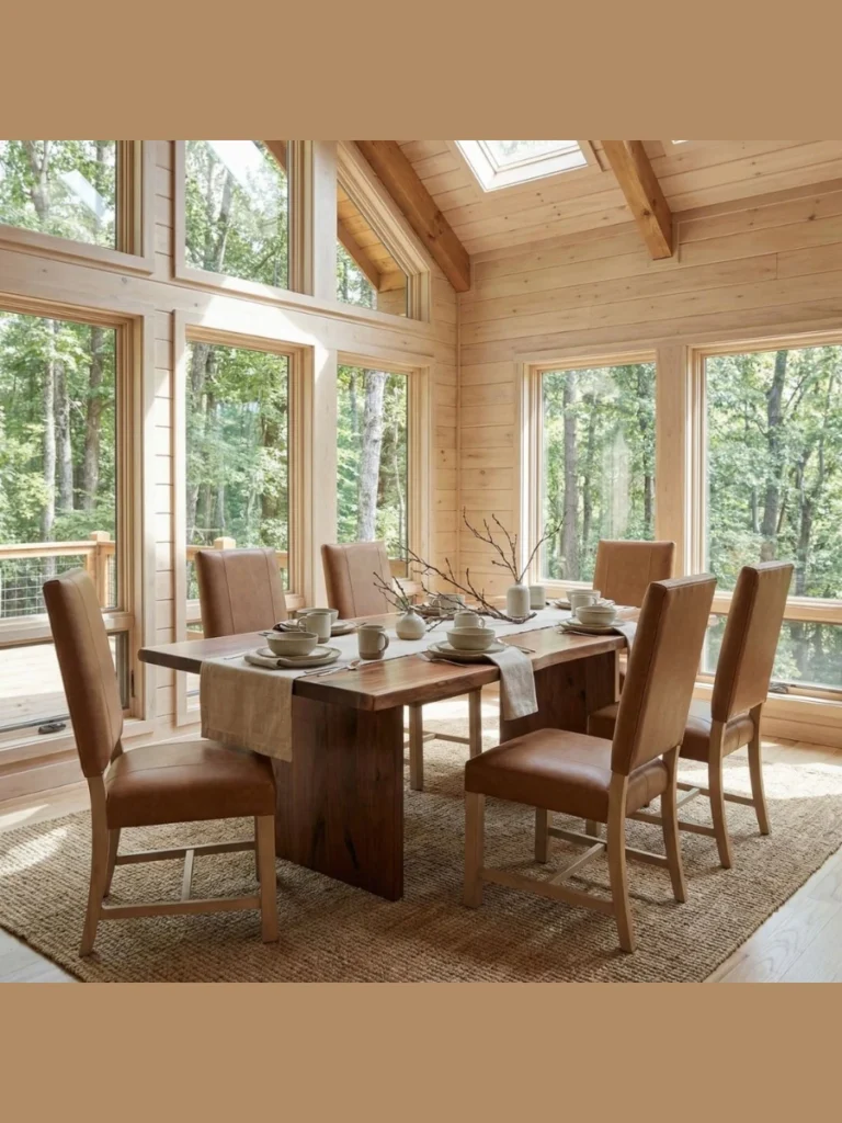 Solid Oak Live Edge Dining Tables