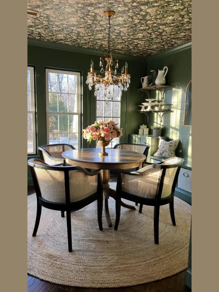 Sophisticated Color Drenched Forest Greens