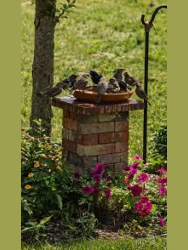 Stacked Brick Border Enclosure Rings