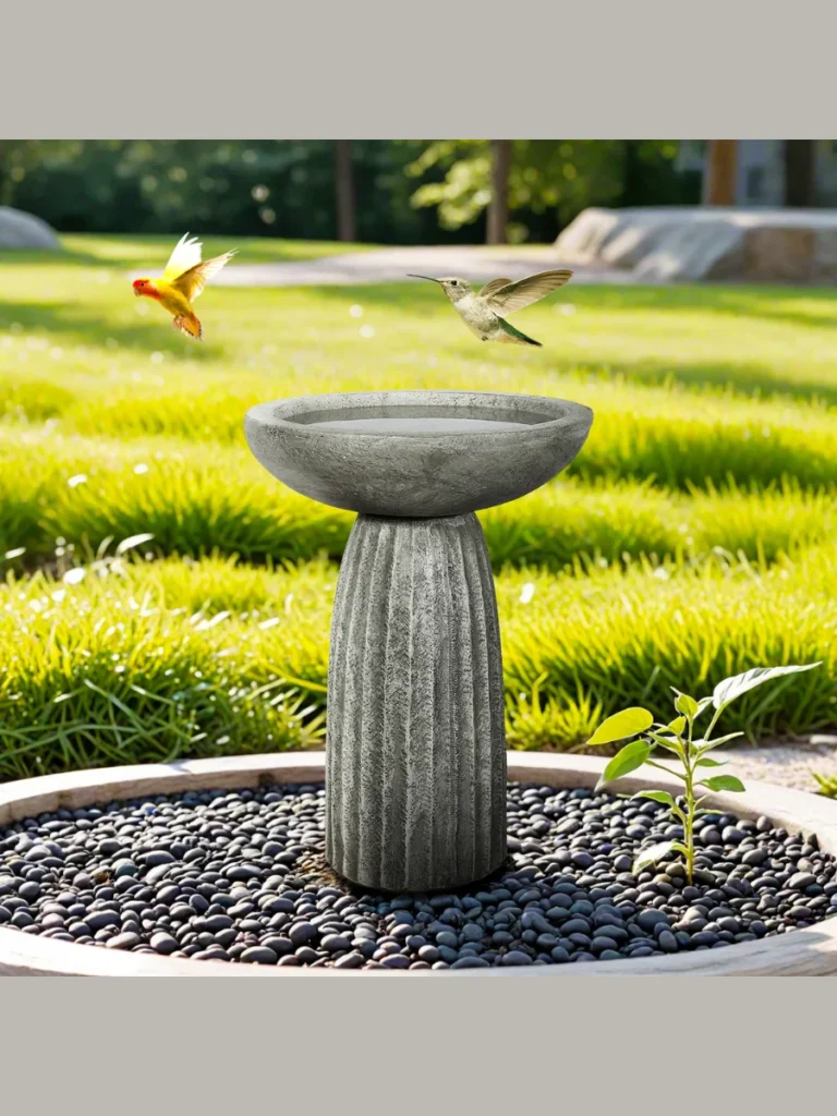 Stacked Concrete Cinder Block Piers