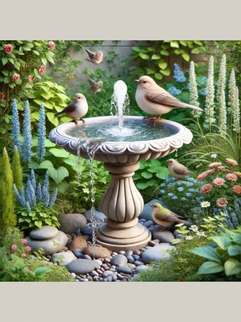 Stacked Flat River Stone Pedestals