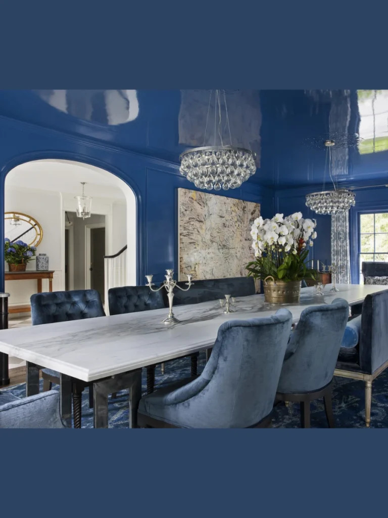 Steel Blue Contemporary Crispness