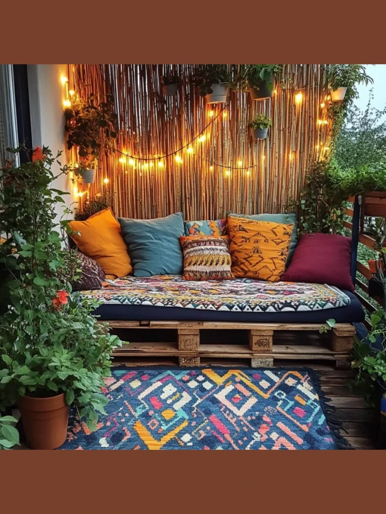 Style Outdoor Seating with Textured Neutral Fringe Pillows