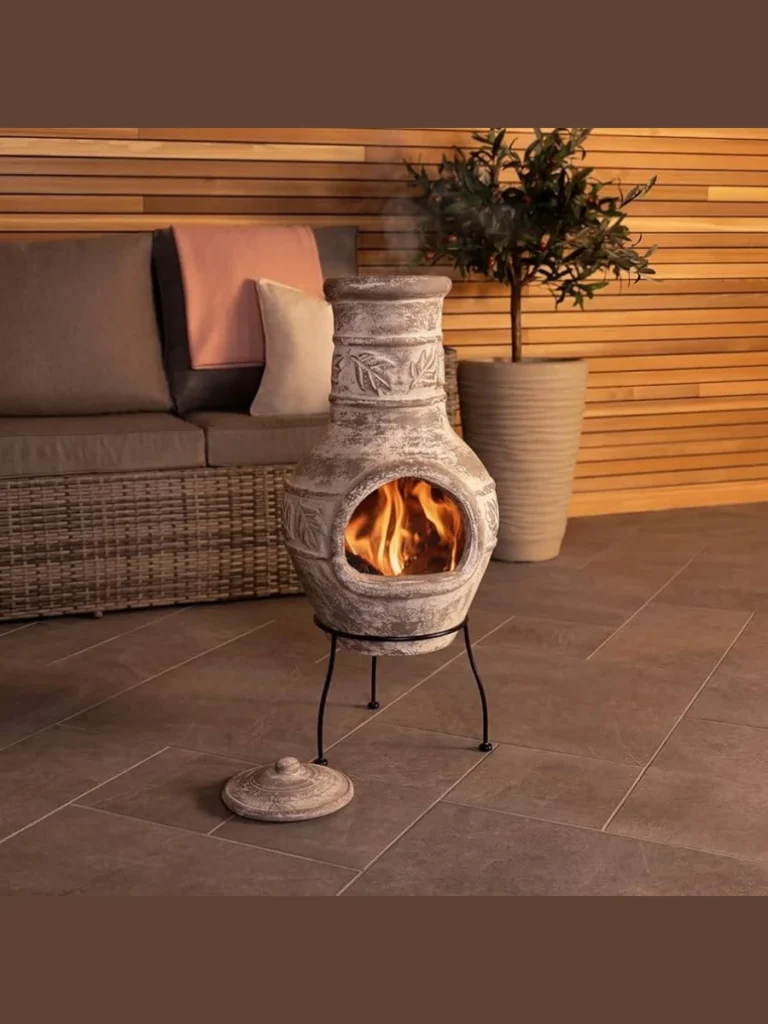 Sun Baked Terracotta Chiminea Stoves