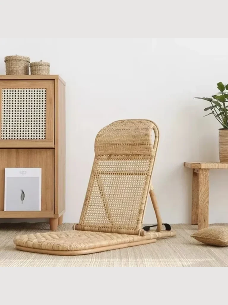 Support Lower Back Comfort with Woven Rattan Ground Chairs