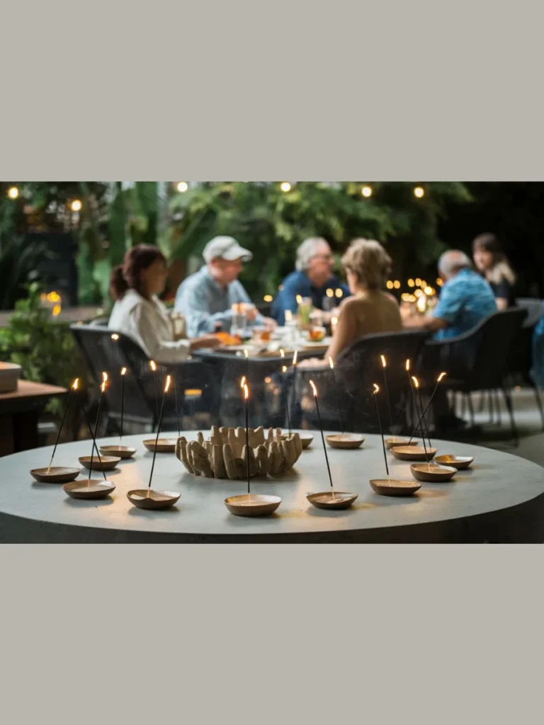Surround the Perimeter with Natural Citronella Incense Sticks