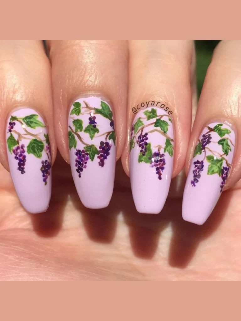 Sweet Grape Vineyard Clusters