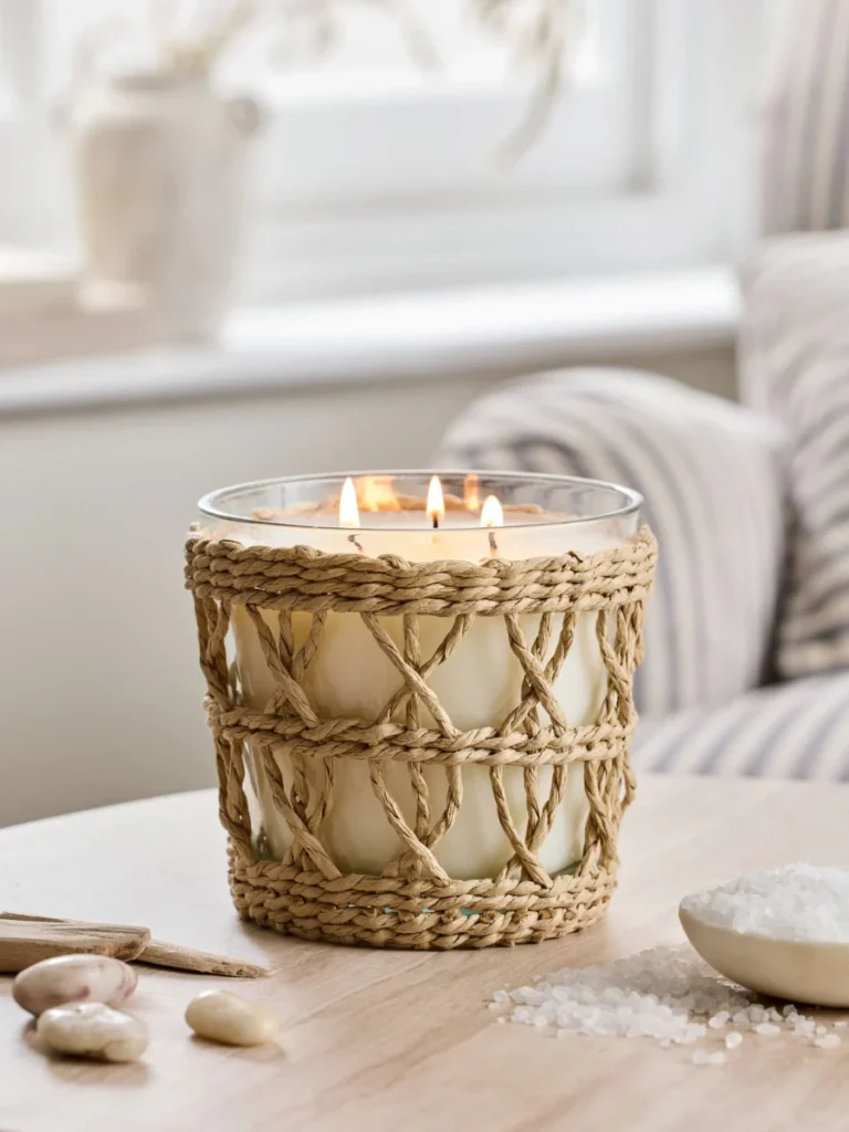 Switch to Subtle Citrus and Sea Salt Scented Candles