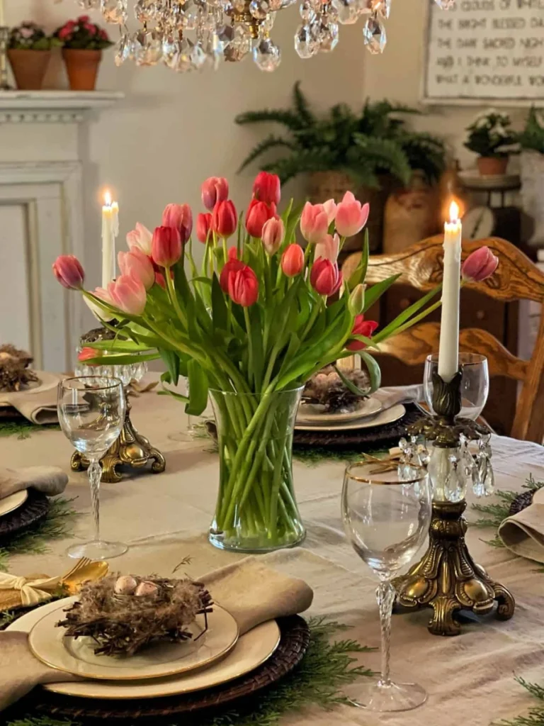 Terracotta Potted Tulip Place Settings