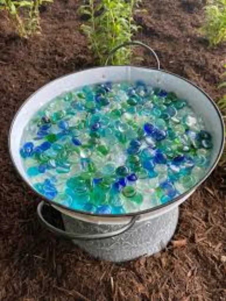 Textured Glass Craft Marble Trays