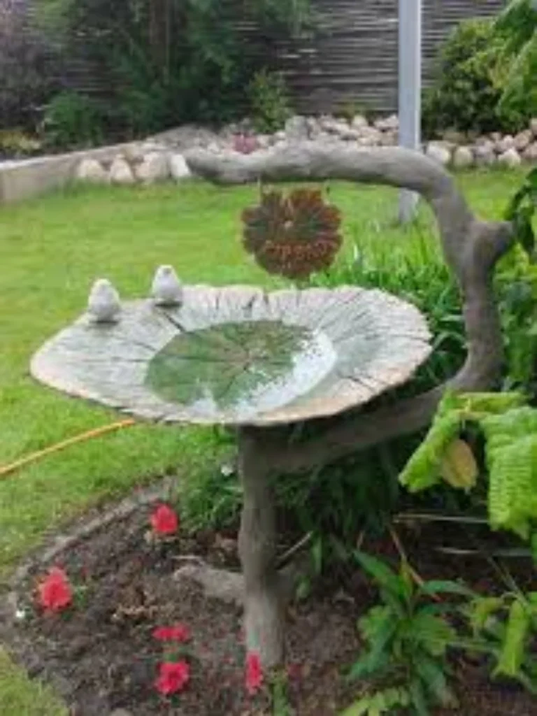 Thick Cast Concrete Leaf Mud Cups
