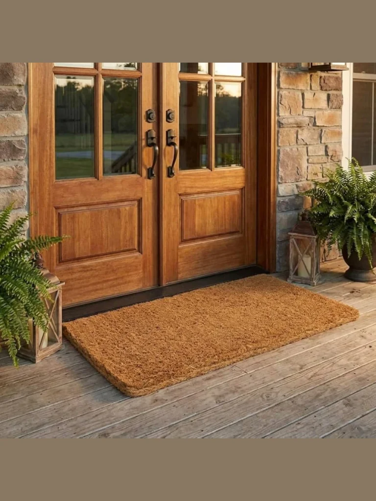 Thick Natural Fiber Coir Welcome Mats