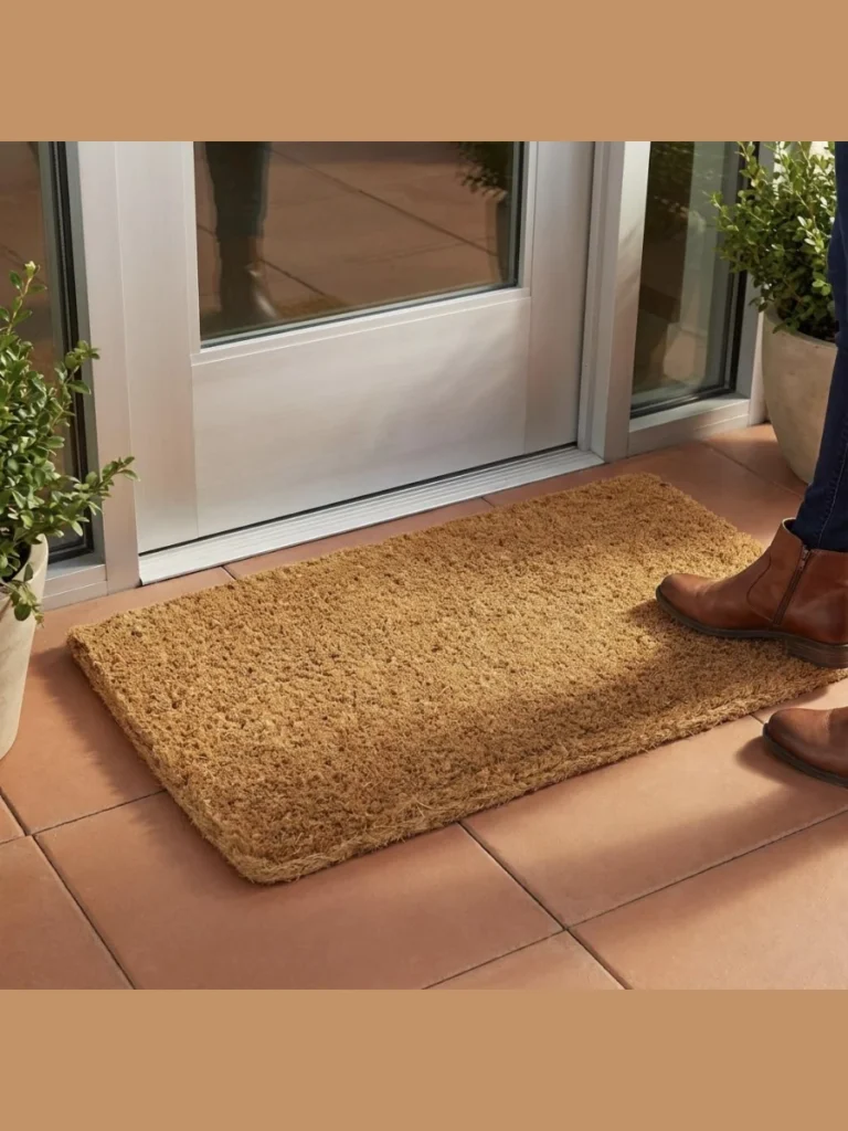 Thick Natural Fiber Coir Welcome Mats