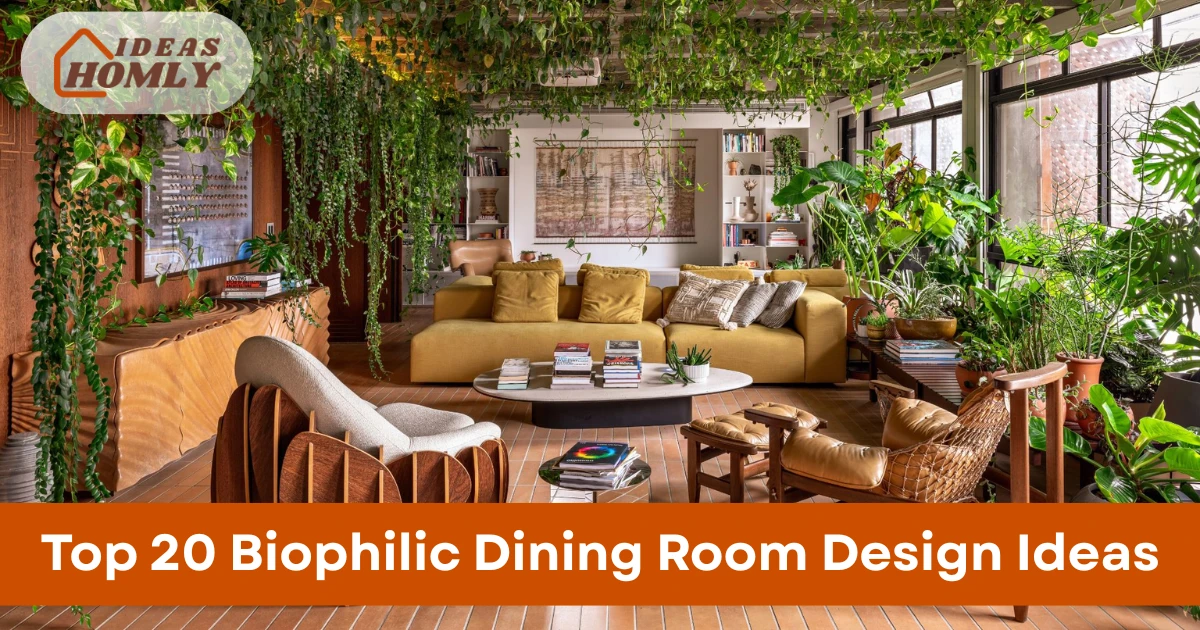 Top 20 Biophilic Dining Room Design Ideas for High Styles