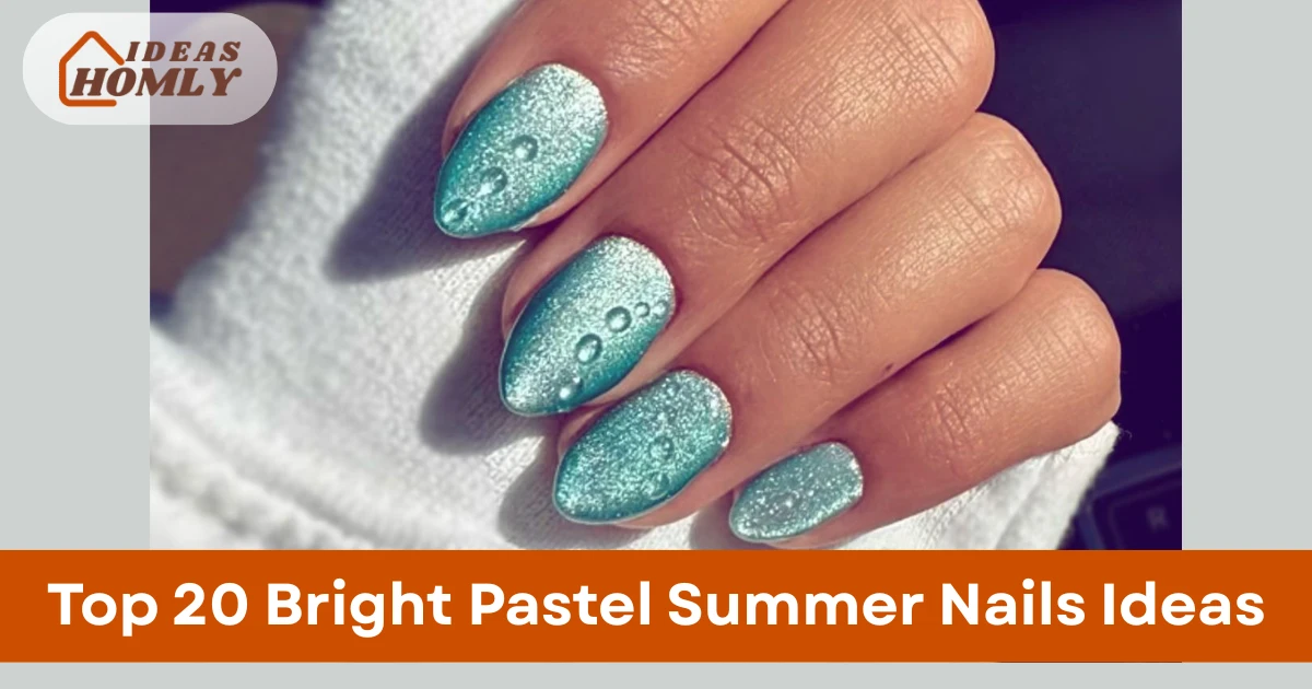 Bright Pastel Summer Nails Ideas