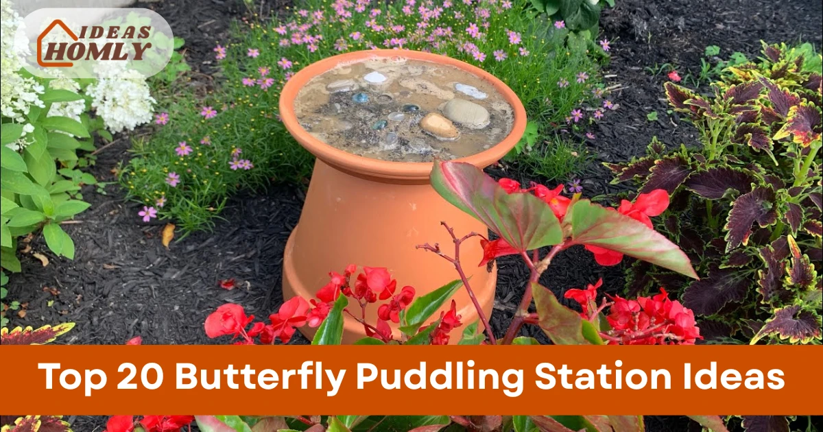 Butterfly Puddling Station Ideas