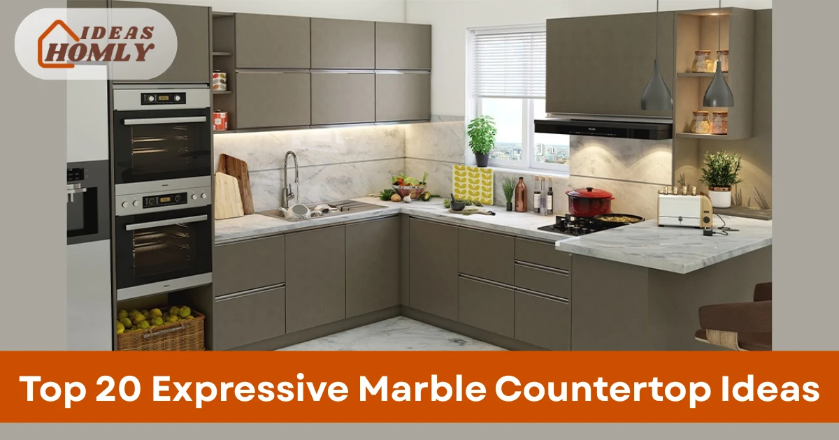 Expressive Marble Countertop Ideas