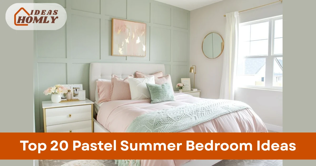 Pastel Summer Bedroom Ideas