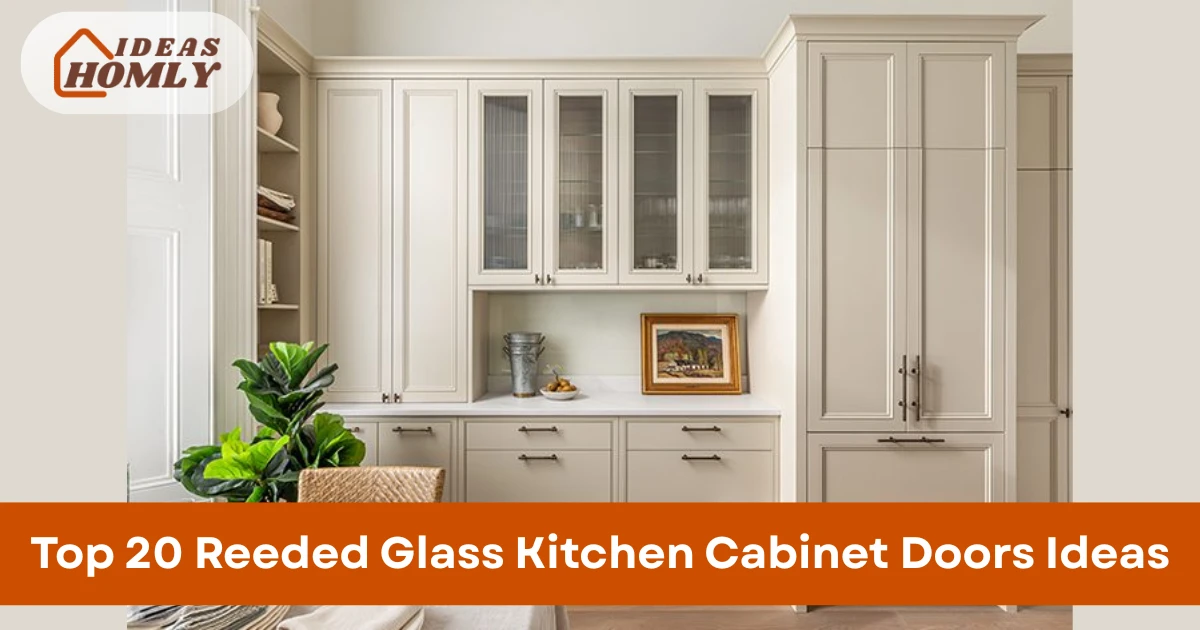 Reeded Glass Kitchen Cabinet Doors Ideas