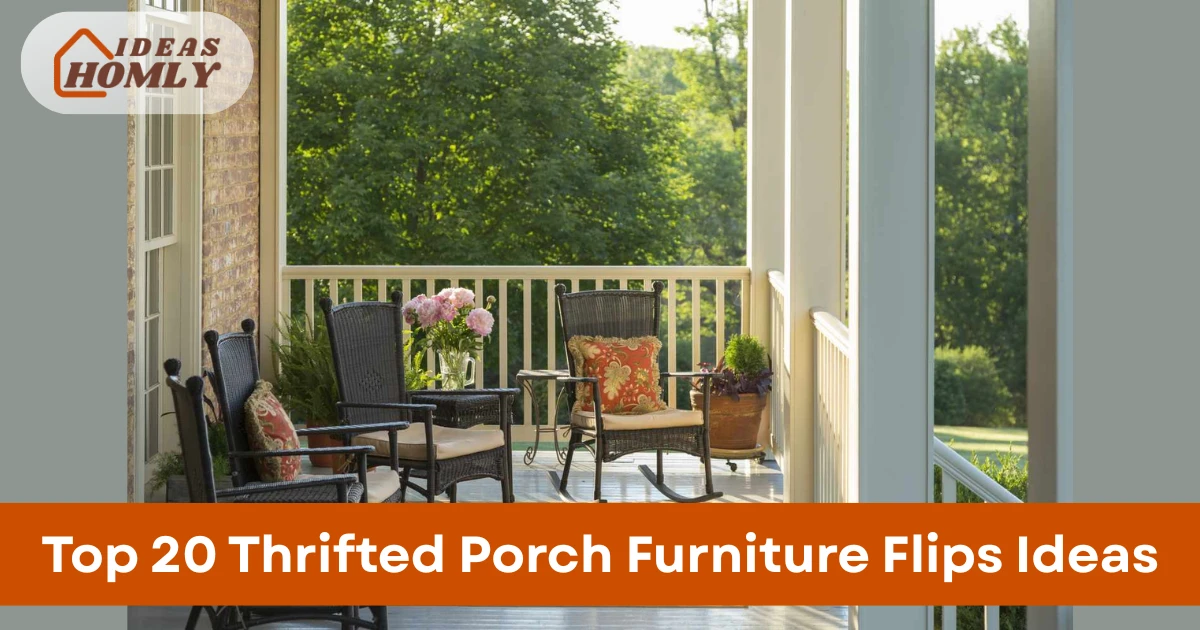Thrifted Porch Furniture Flips Ideas