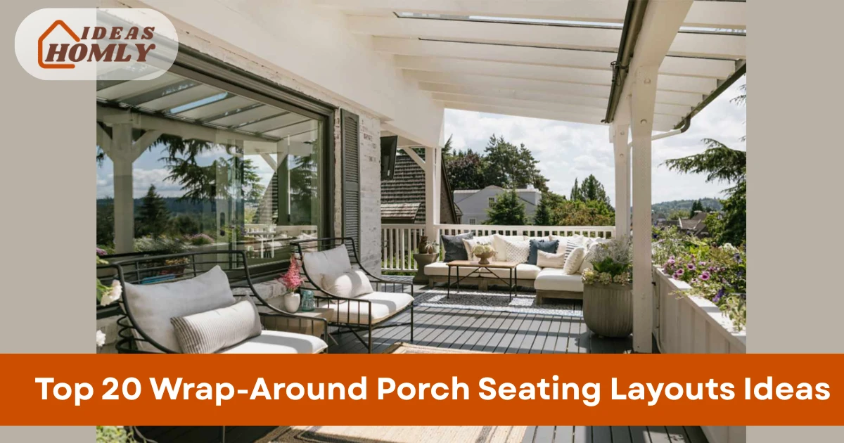 Top 20 Wrap-Around Porch Seating Layouts Ideas for High Styles