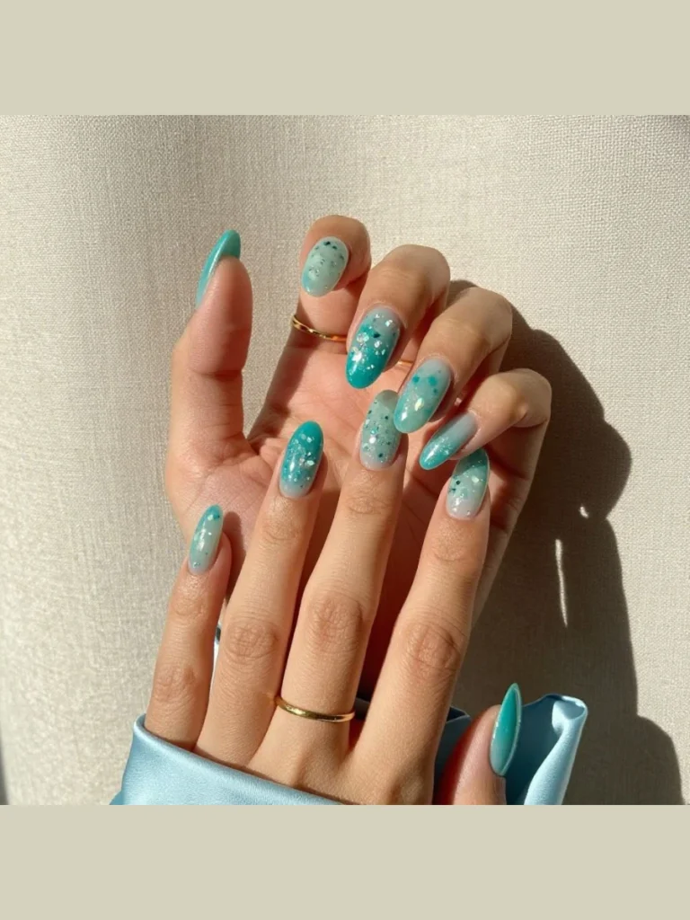 Translucent Blue Sea-Glass Overlays