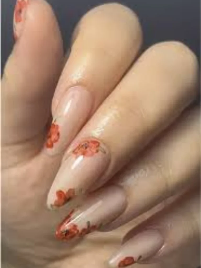 Translucent Watercolor Bleeding Poppies