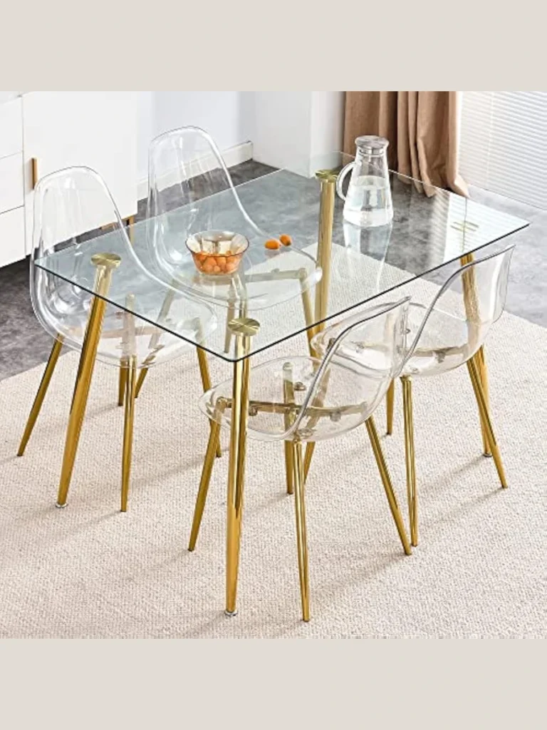 Transparent Acrylic Chairs For Small Floor Plans