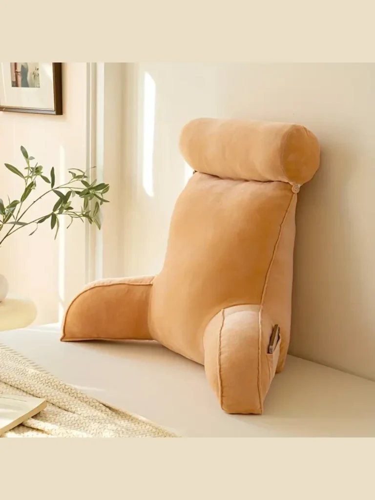 Tuck a High Density Ergonomic Lumbar Support Pillow Into Your Seat Base