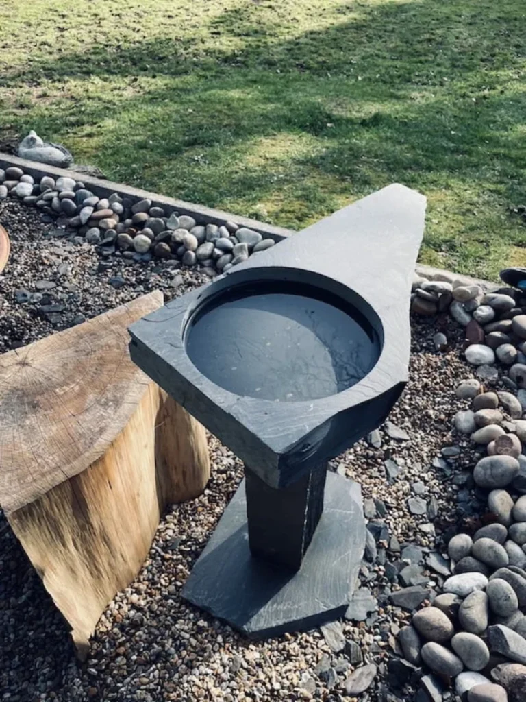 Tumbled Blue Slate Rock Ledges