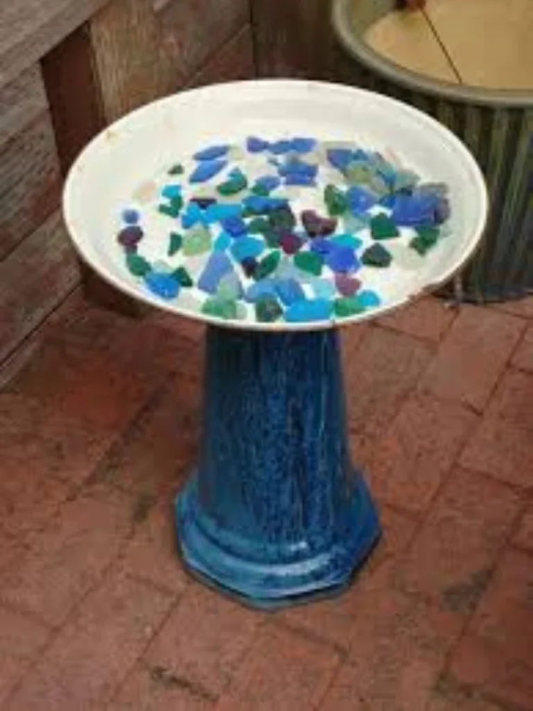 Tumbled Sea Glass Shallow Beds