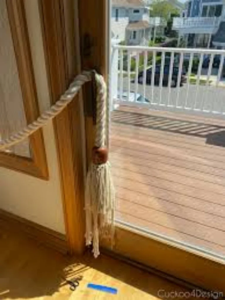Upcycled Thick Cotton Marine Rope Hanging Tassels