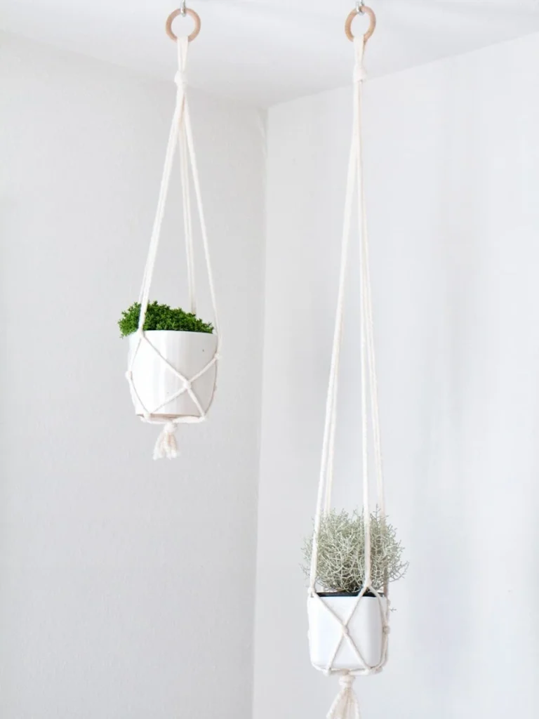 Upcycled Thick Cotton Marine Rope Hanging Tassels