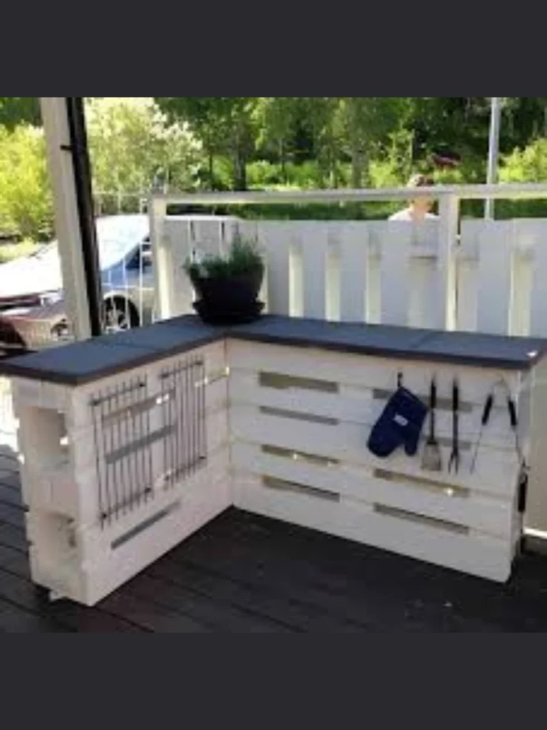 Upcycled Wooden Shipping Pallet Bench Bases