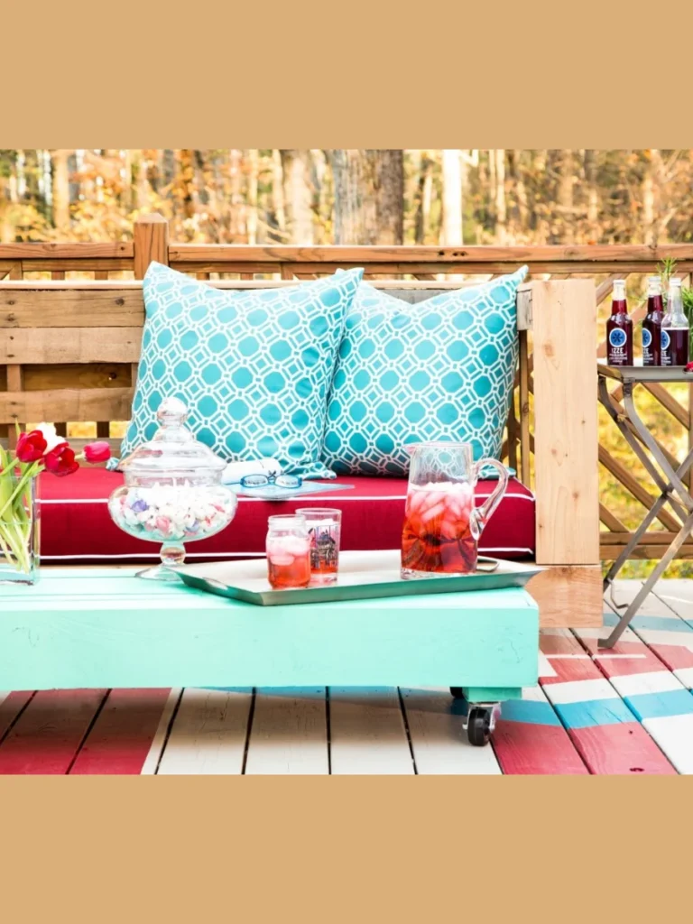 Upcycled Wooden Shipping Pallet Bench Bases