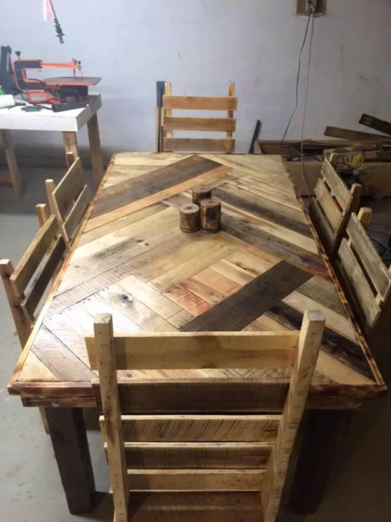 Upcycled Wooden Shipping Pallet Footrests
