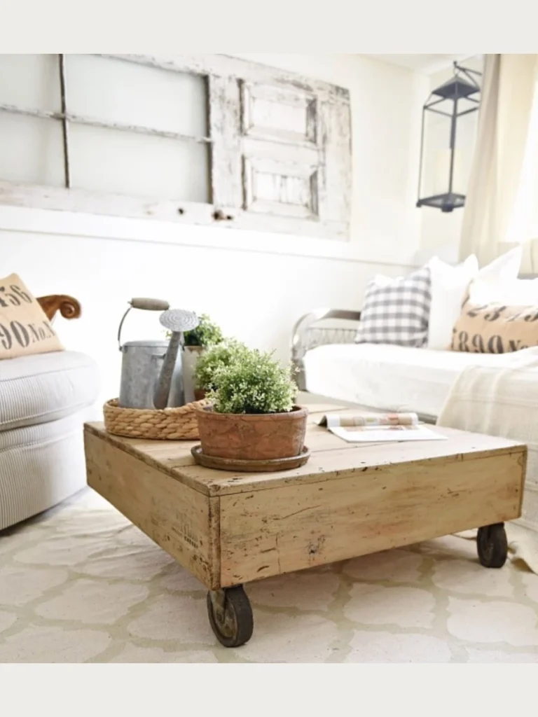 Upcycled Wooden Shipping Pallet Footrests