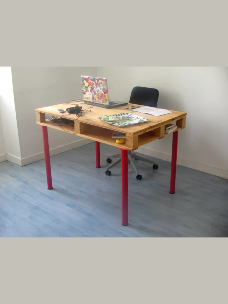 Upcycled Wooden Shipping Pallet Footrests