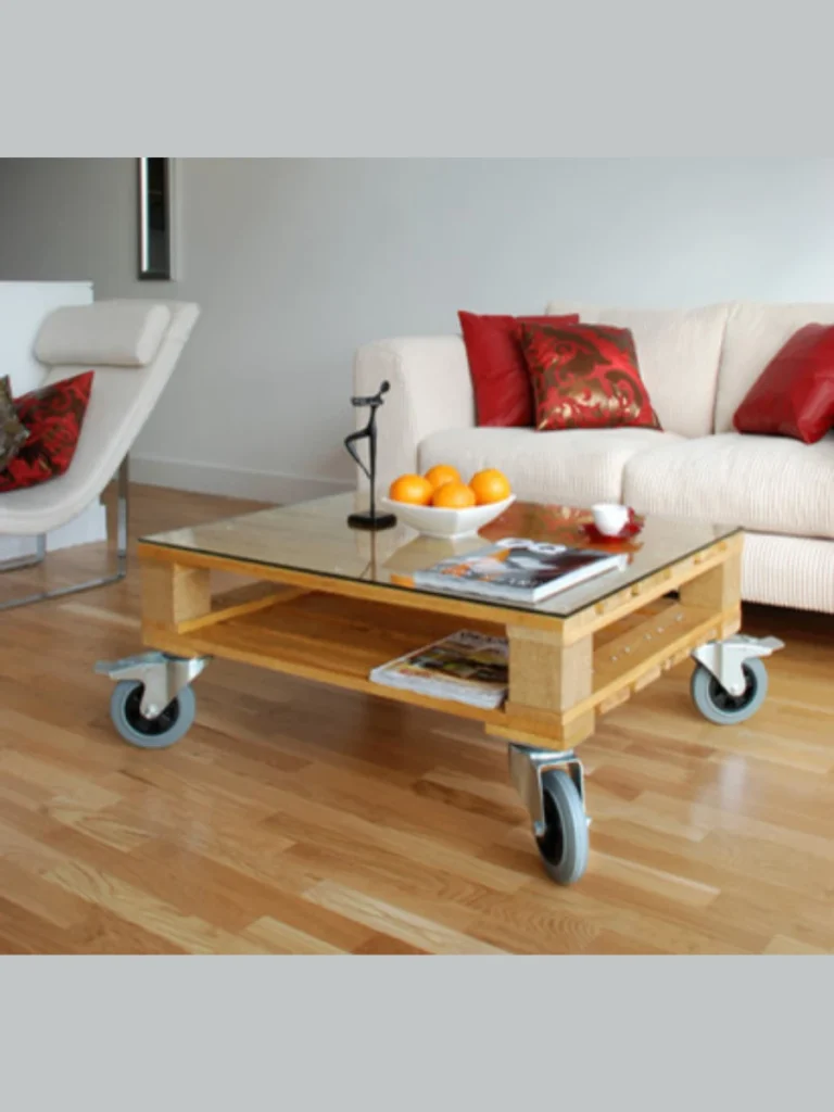 Upcycled Wooden Shipping Pallet Footrests