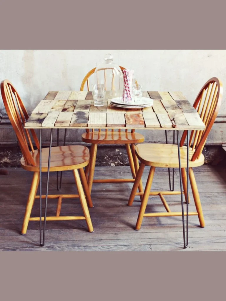 Upcycled Wooden Shipping Pallet Footrests